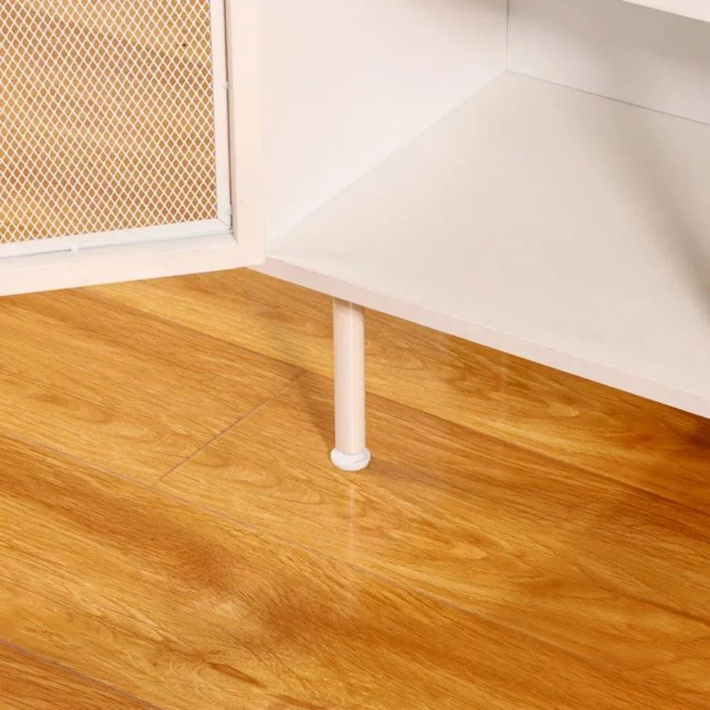 White Sideboard Buffet Cabinet with Storage B3126