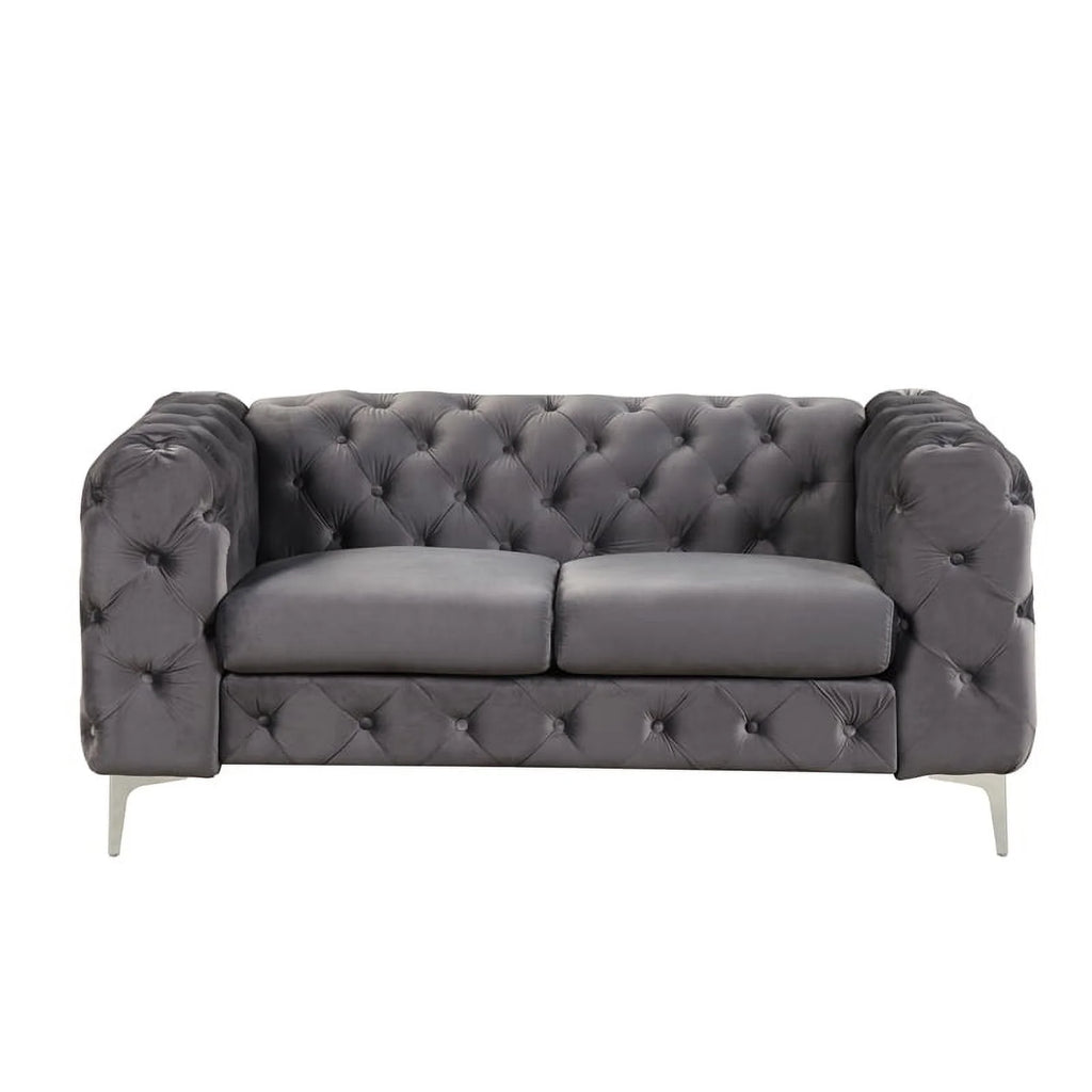 Velvet Loveseat Sofa N806
