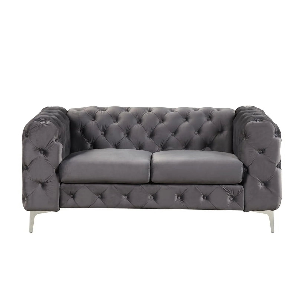 Velvet Loveseat Sofa N806