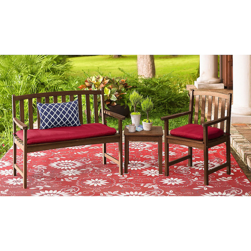 Eucalyptus Wood Side Table N880065