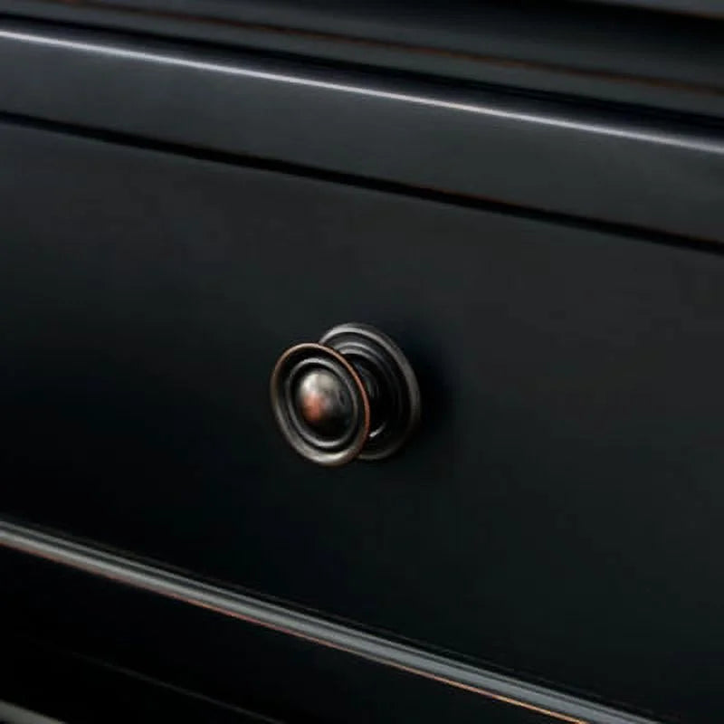 Black 2 Drawer Nightstand B91679