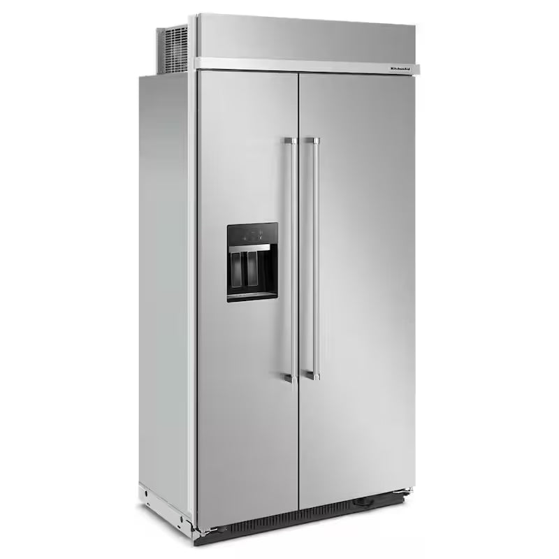 Built-In Side by Side Refrigerator in Stainless Steel E41056