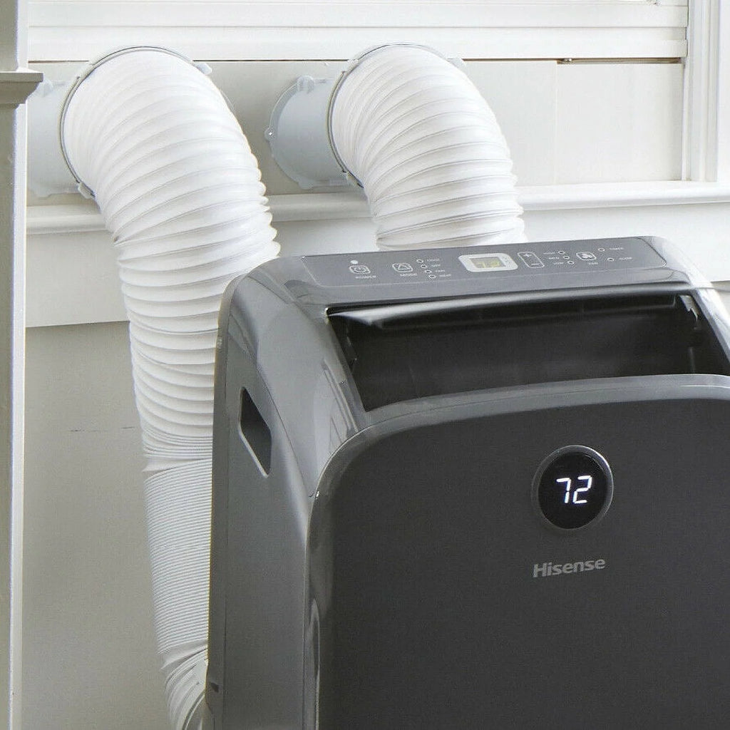 10,000-BTU Dual Hose Portable Air Conditioner with Heat Y536