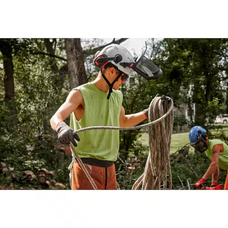 Gray Type 2 Class C Vented Safety Helmet K1057