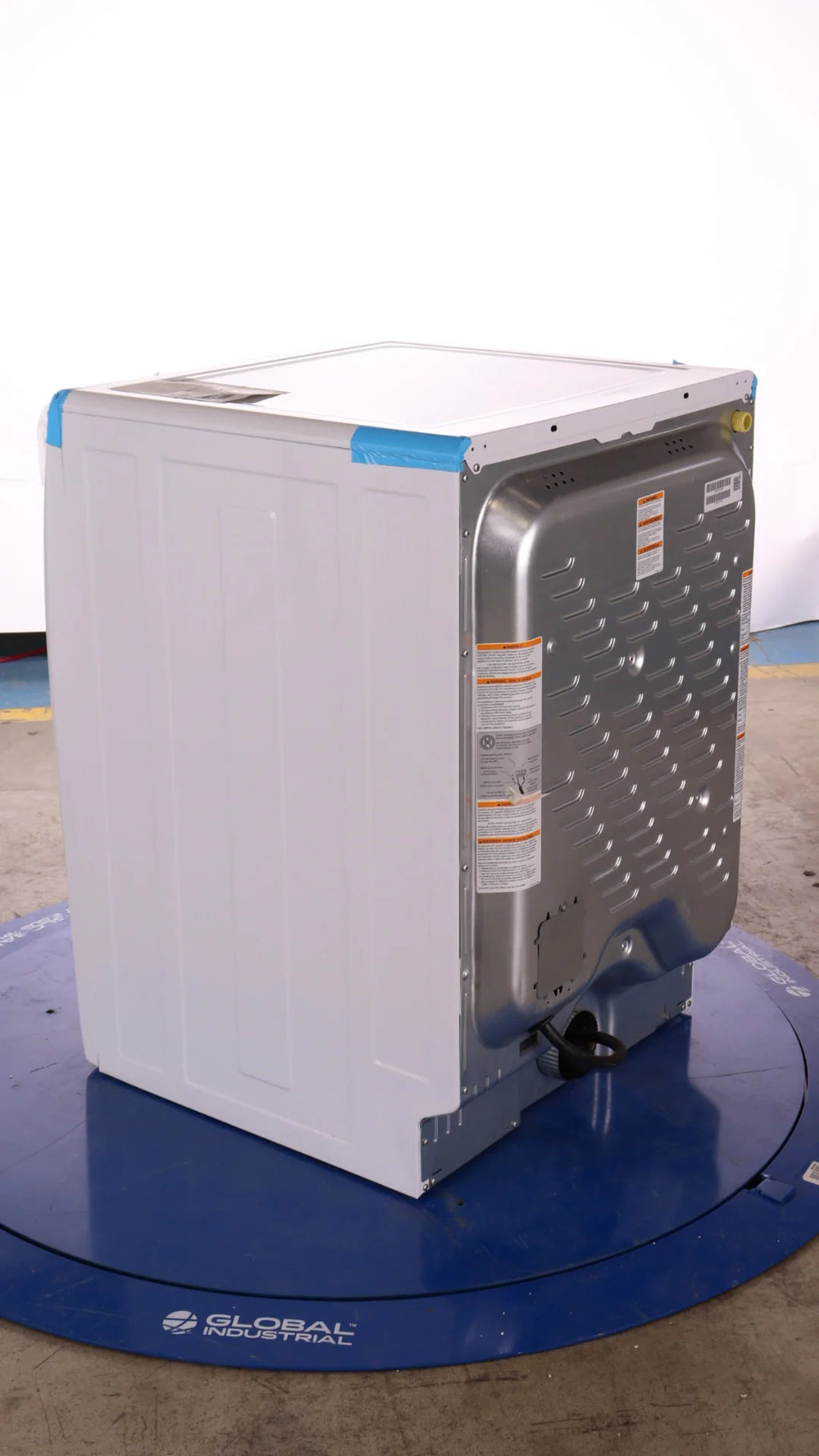 8.0 Cu. Ft. White Front Load Electric Dryer N408