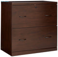 Espresso 2 Drawer Lateral Filing Cabinet W400596