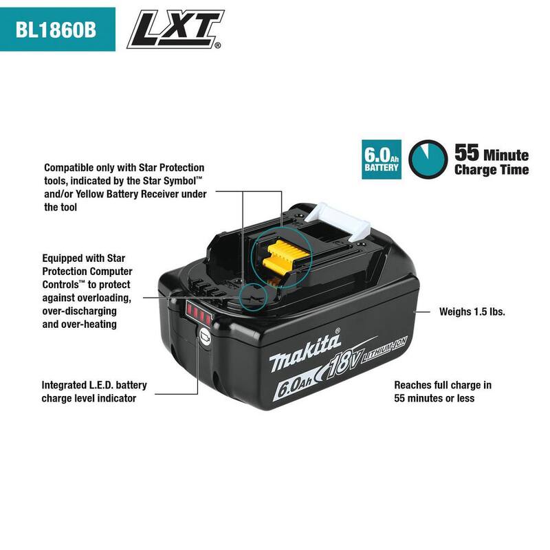 18V Lithium-Ion 6.0 Ah Battery 2-Pack X6406
