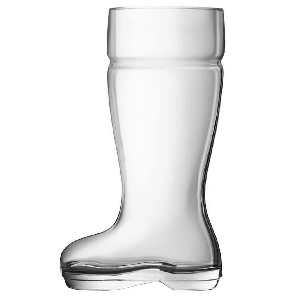 Clear Boot Beer Glass S4026