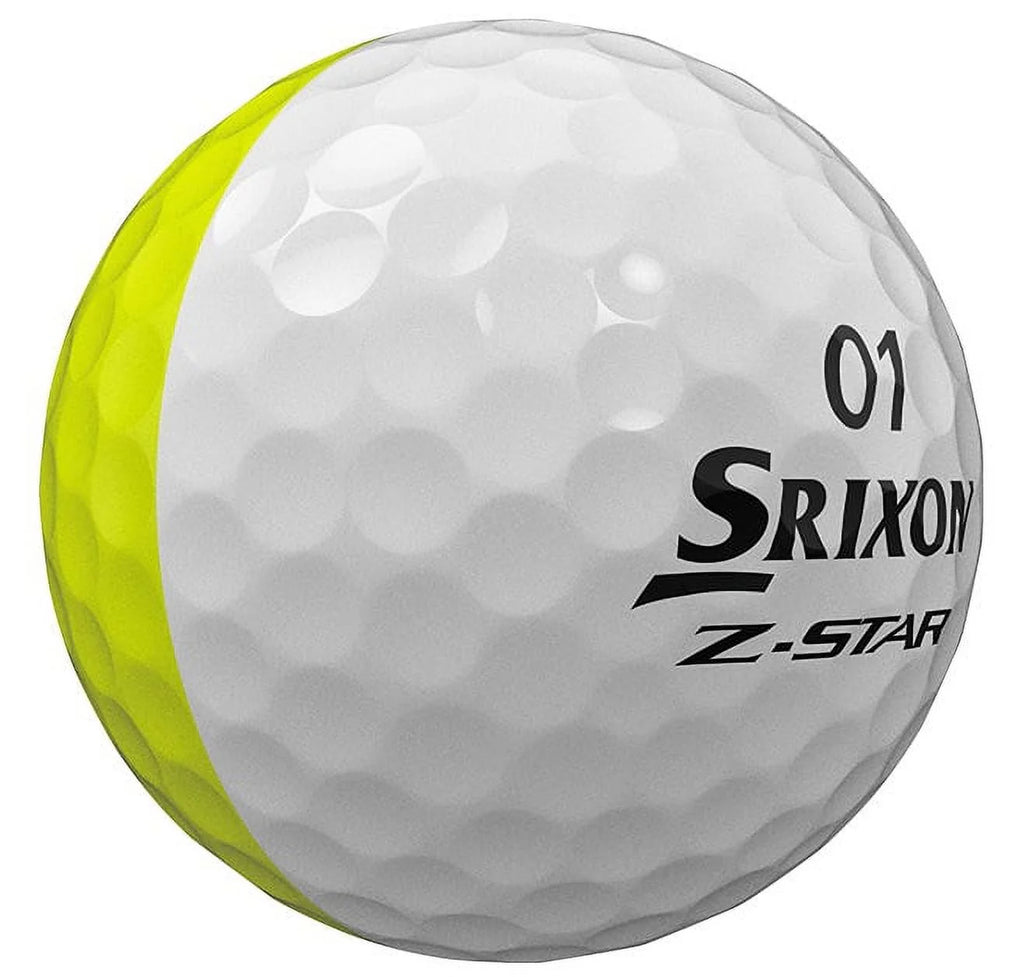 Golf Ball White-Yellow Dozen L360474