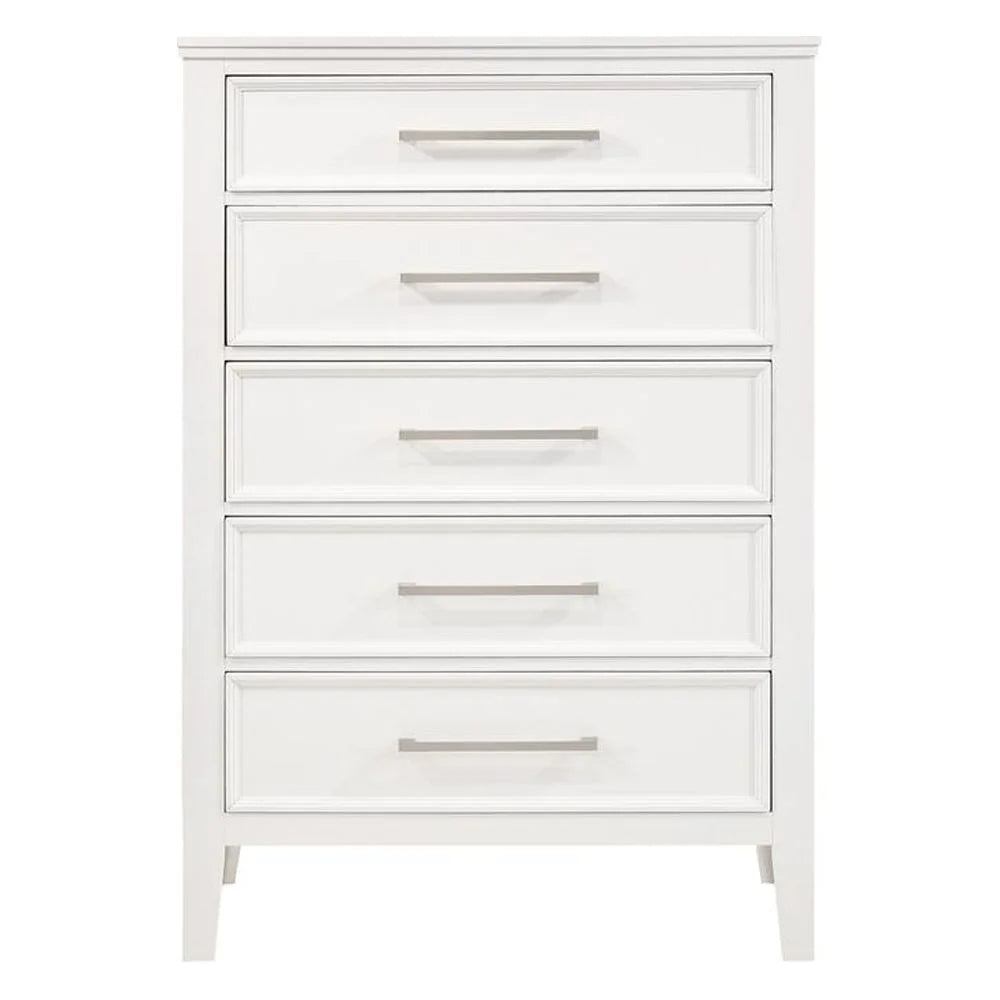 White Solid Wood Chest I35135