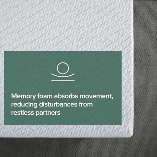 12 Inch Cooling Memory Foam Mattress, King, Medium Firmness P486207