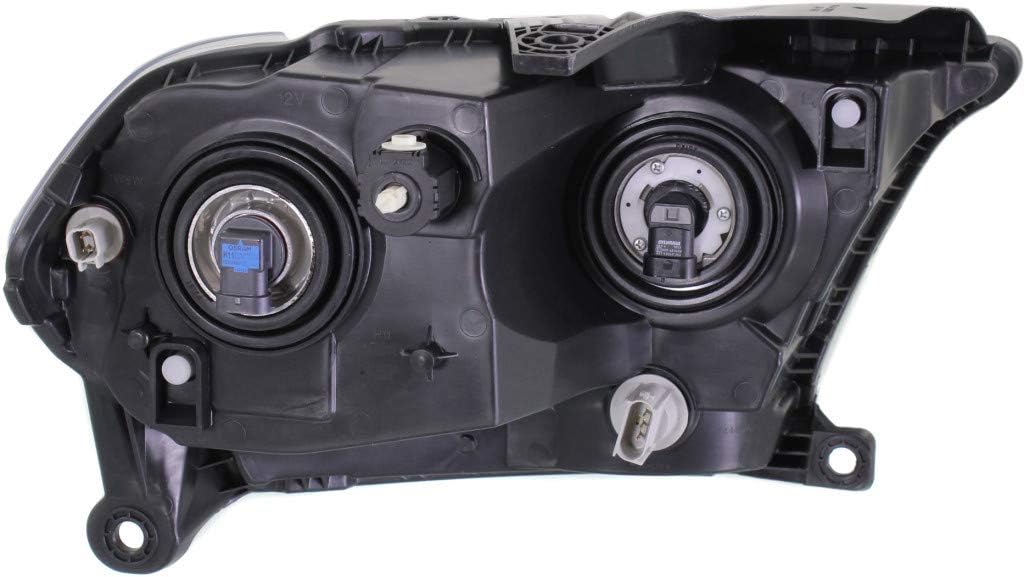 Dodge Durango Headlight 2011 2012 2013 Driver Side with Bulbs V51243