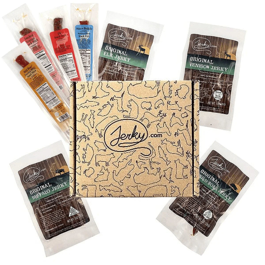 8 Piece Exotic Jerky & Meat Sticks Gift Set K687