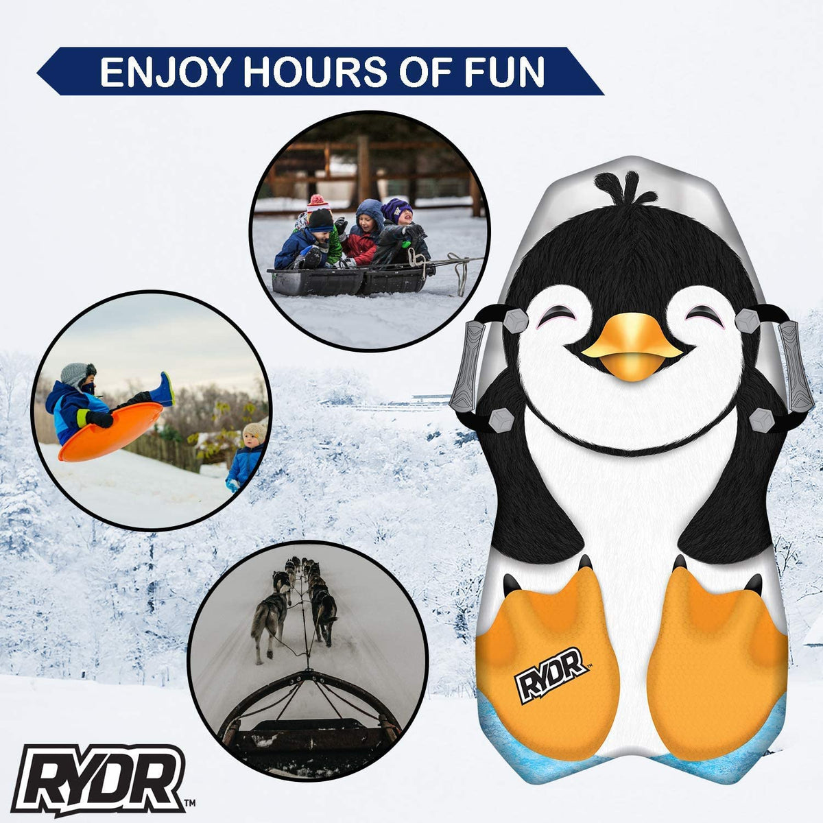 36" Foam Snow Sled I4909