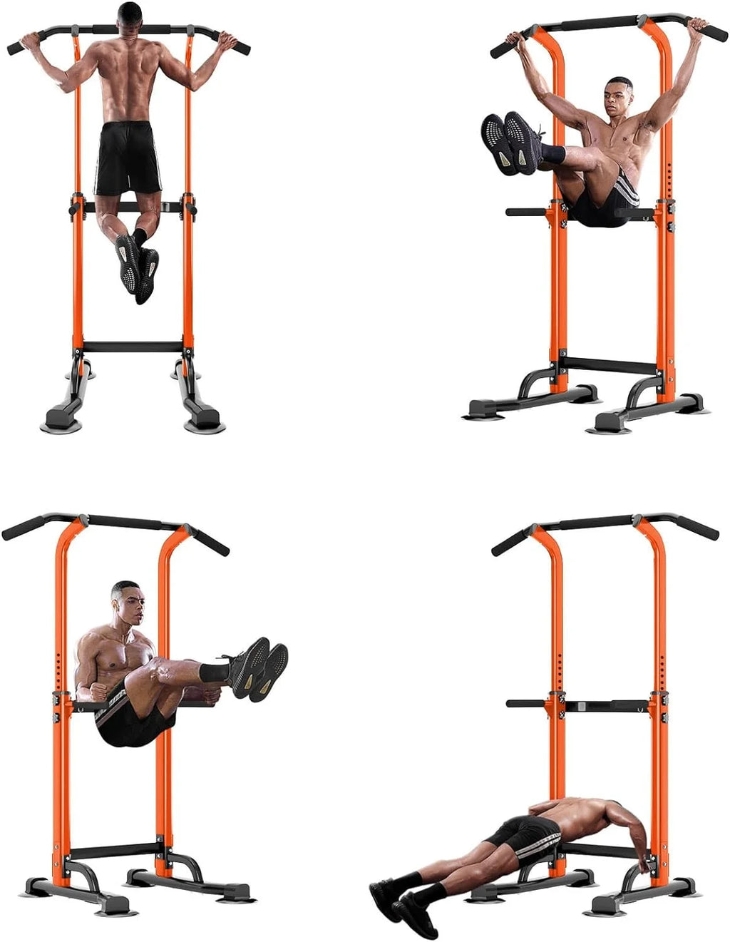 Height Adjustable Power Tower Pull up Bar T721958