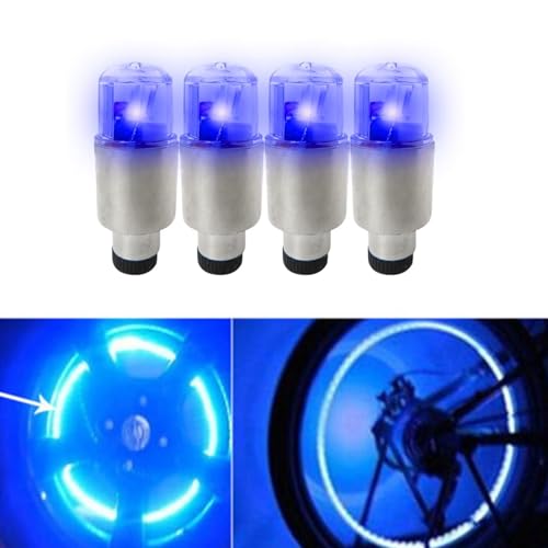 Green LED Tire Valve Stem Caps 6 Pack J933221