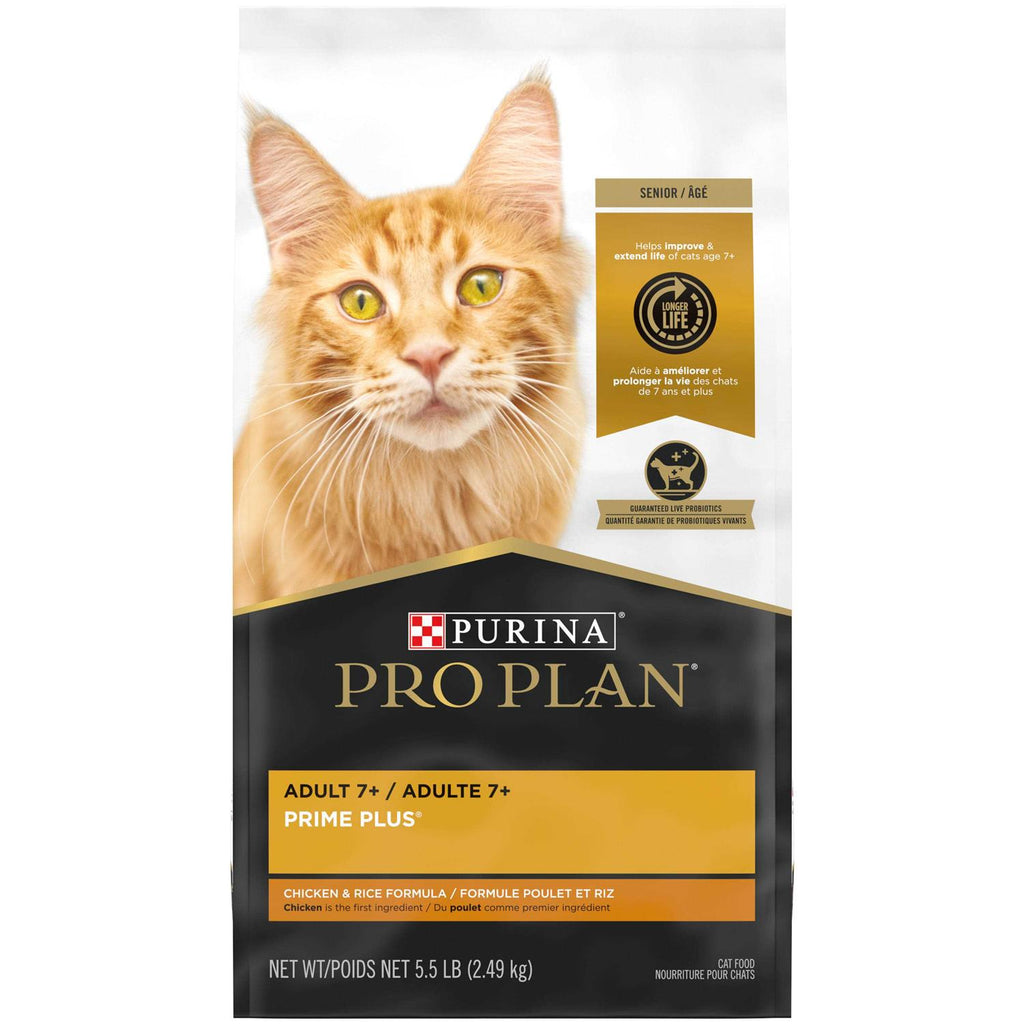 Chicken and Rice Formula Senior Dry Cat Food I863