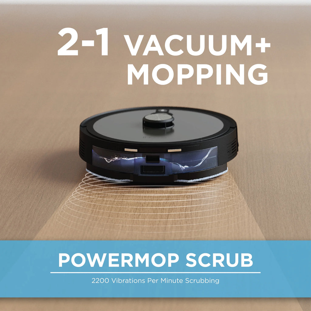 Robot Vacuum and Mop with LIDAR Mapping K370