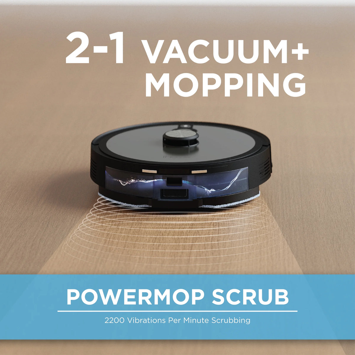 Robot Vacuum and Mop with LIDAR Mapping K370