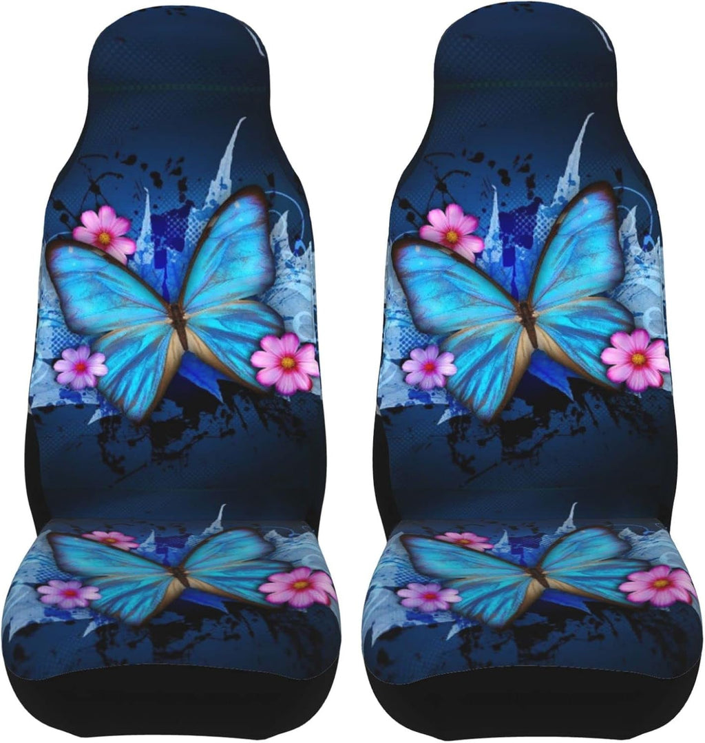 Red Flamingo 2 Pcs Car Seat Covers E762