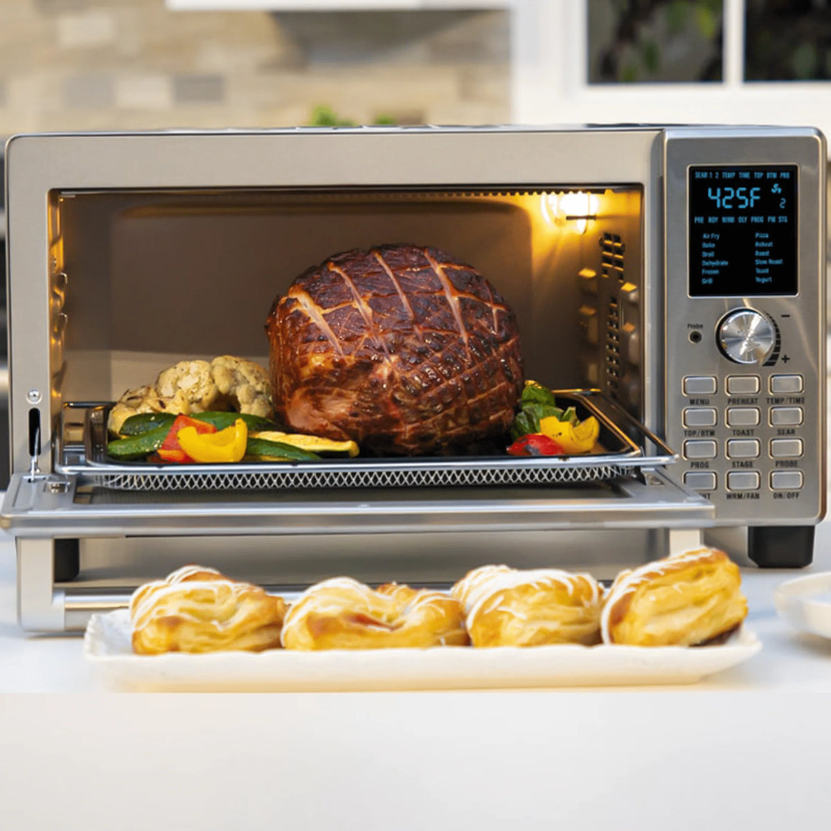 30-Qt 12-in-1 Air Fryer Toaster Oven L2094