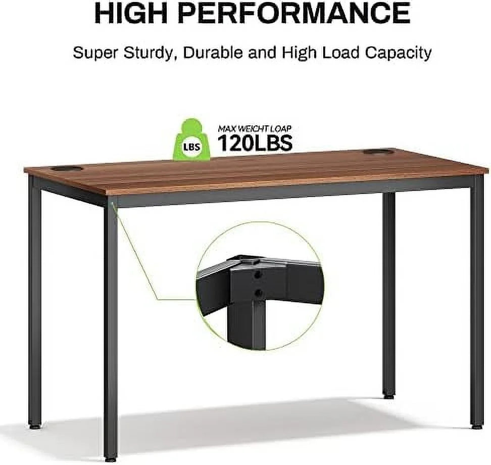 47 inch Walnut Computer Desk Z33778