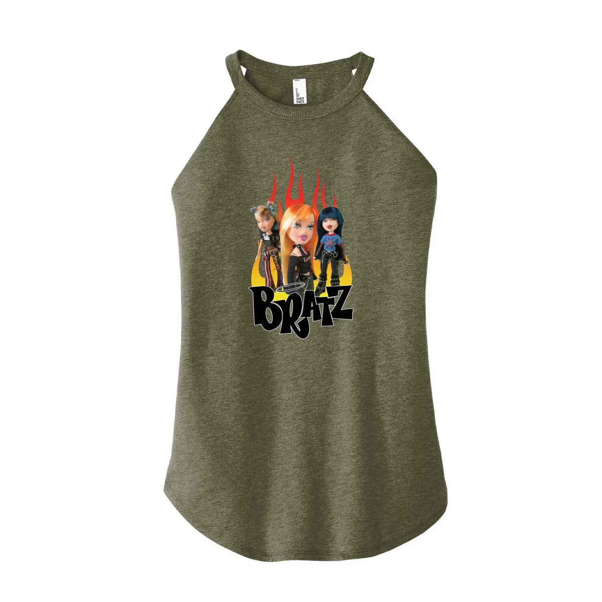 High Neck Tank Top X826