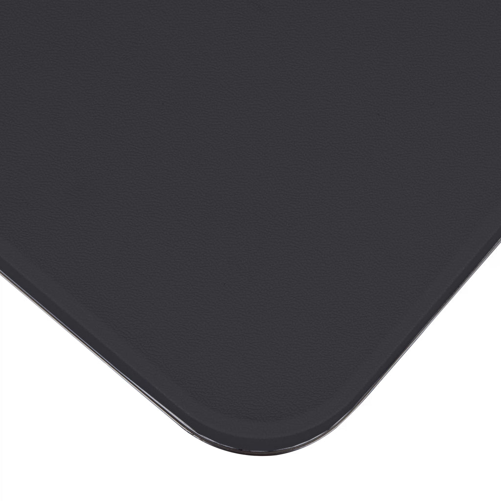 5 Piece Resin Folding Table and Chairs Set, Black M517789