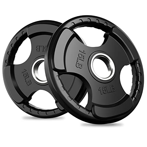 2.5 LB Olympic Rubber Grip Weight Plates B112743