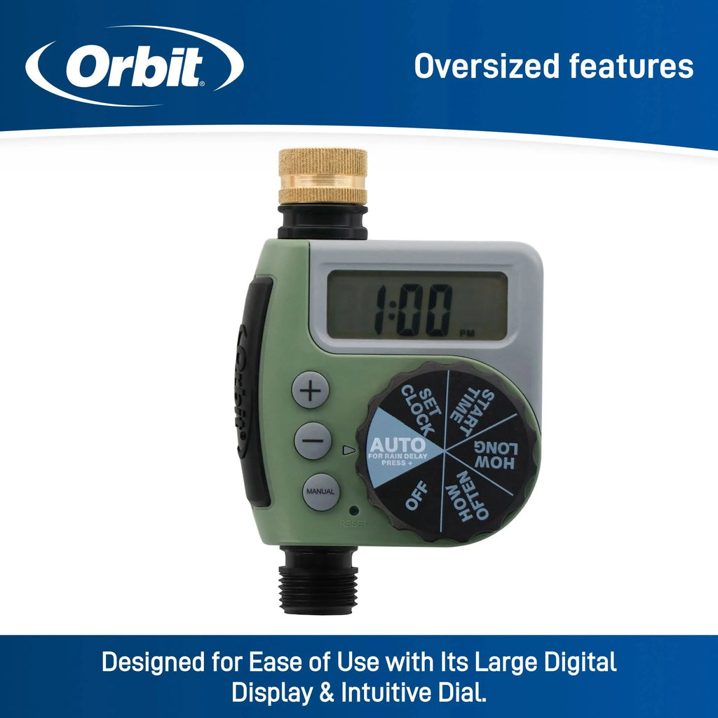 Brass Swivel Programmable Hose Faucet Timer D517