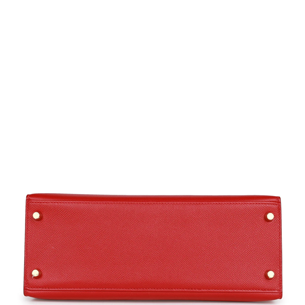 Rouge Casaque Epsom Leather Handbag O357