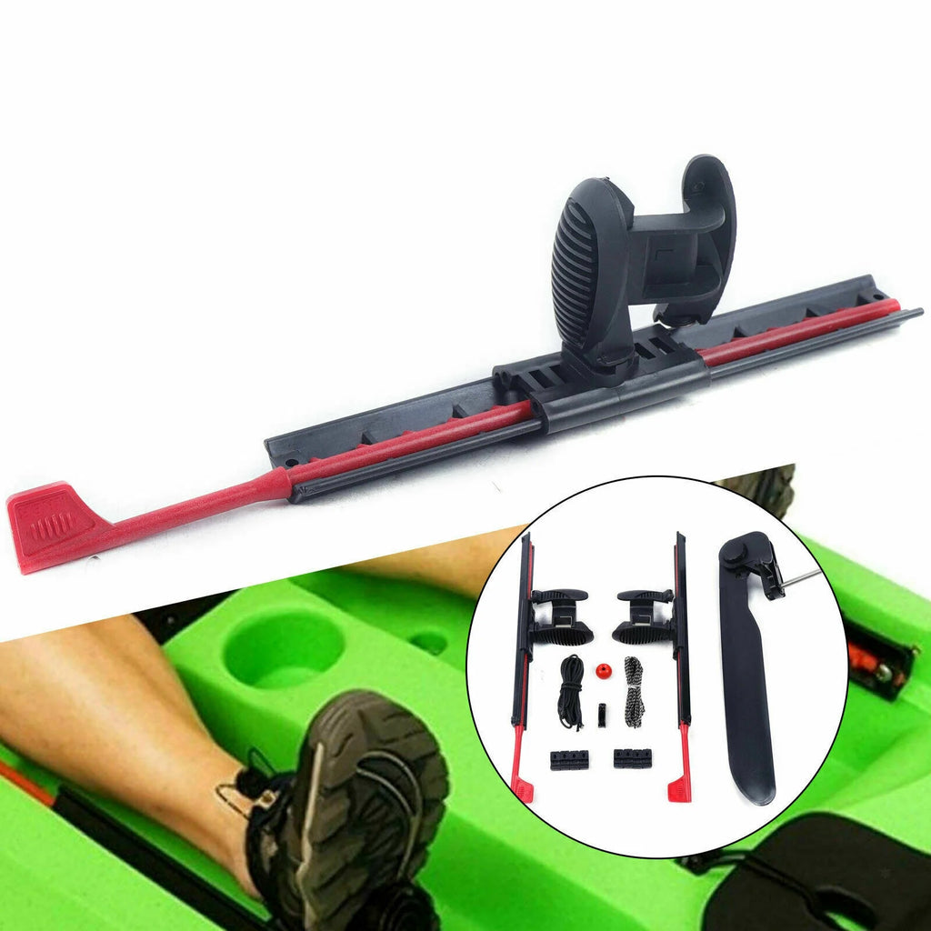 Kayak Foot Braces Pedals with Tail Rudder K576