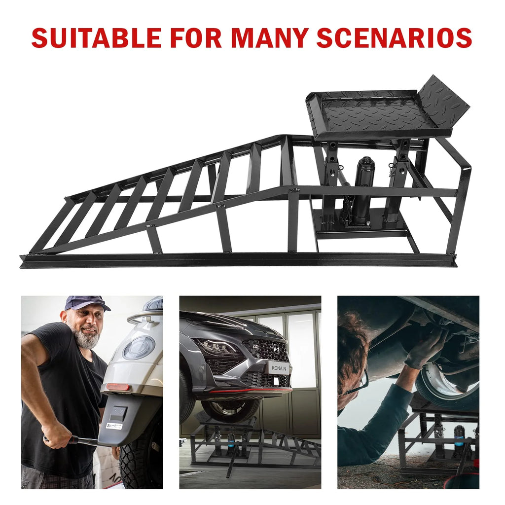 2 Pack 6600lbs Low Profile Car Ramps S867613
