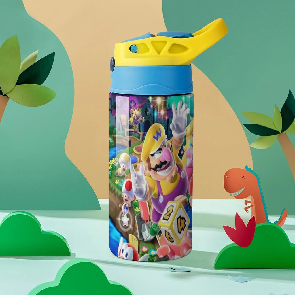 Insulated Stainless Steel Water Bottle with Straw X2593