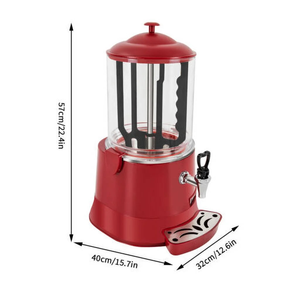 10L Hot Chocolate Dispenser Beverage Warmer Machine T6648