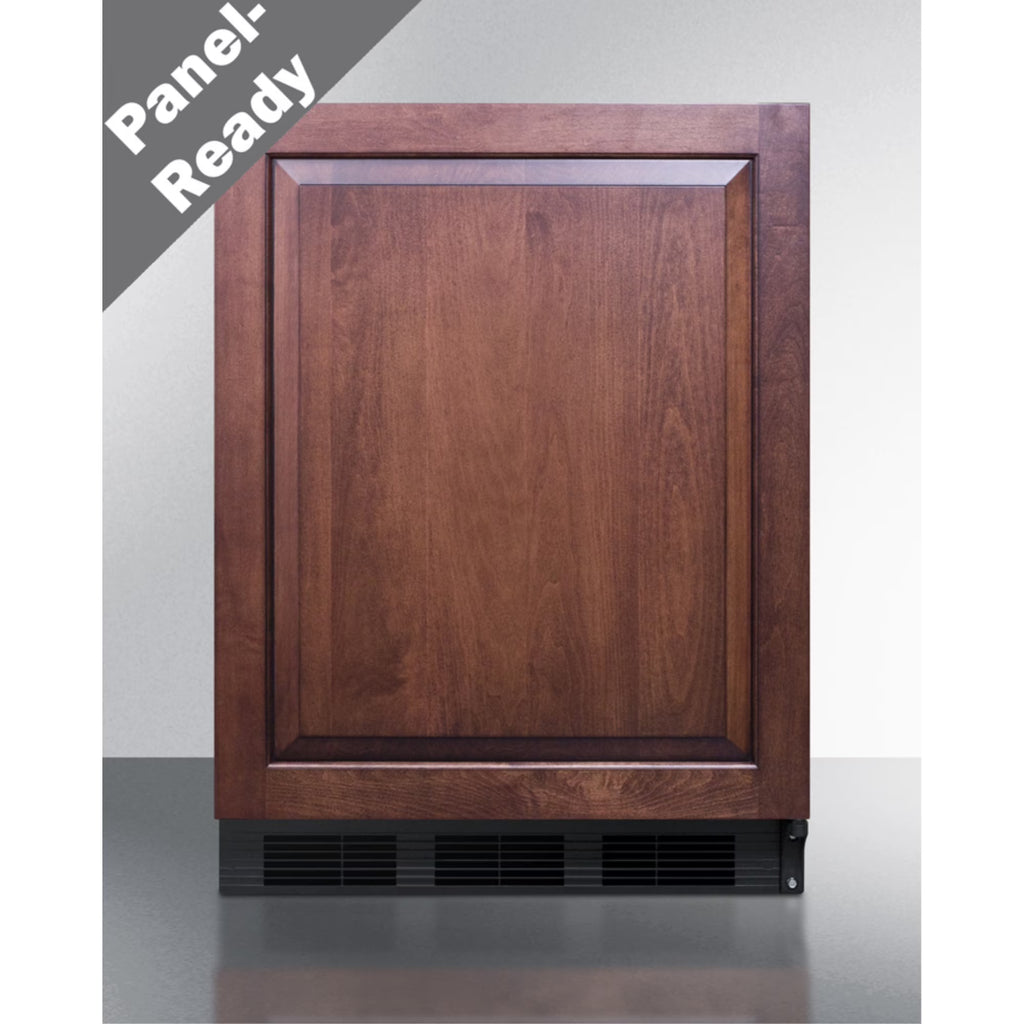 ADA compliant built-in undercounter all-refrigerator with auto defrost and black cabinet I89950