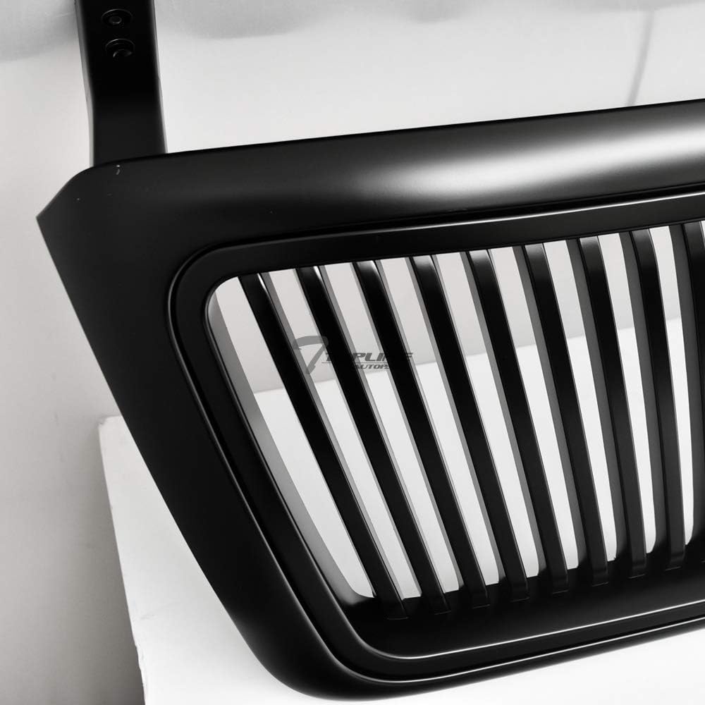 Matte Black Vertical Front Grille D4725