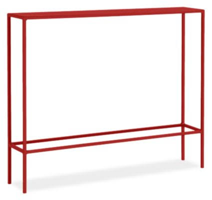 Slim Console Table Scarlet Red E420