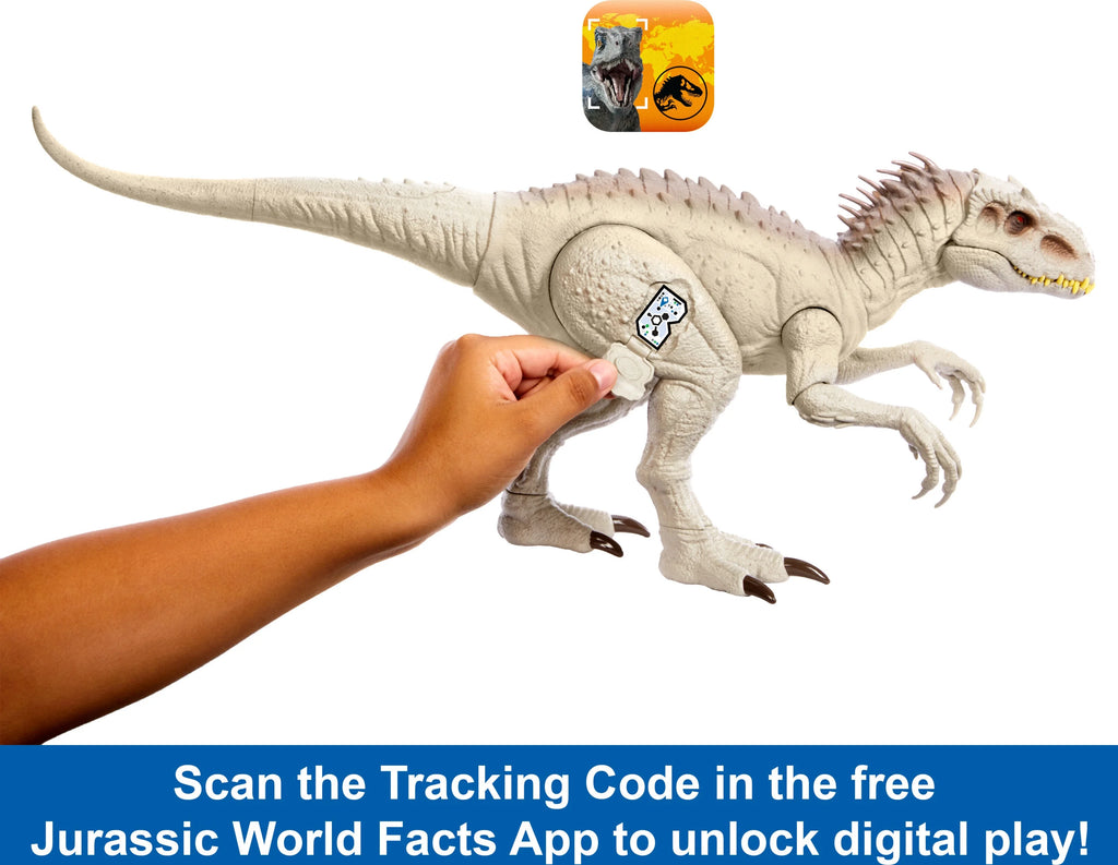 Camouflage Indominus Rex Dinosaur Action Figure with Lights, Sound & Motion C836258