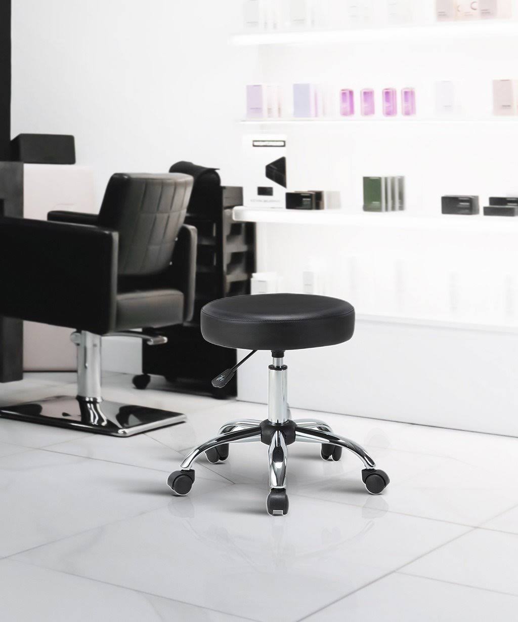 Rolling Drafting Stool Chair with Height Adjustable Base E74463