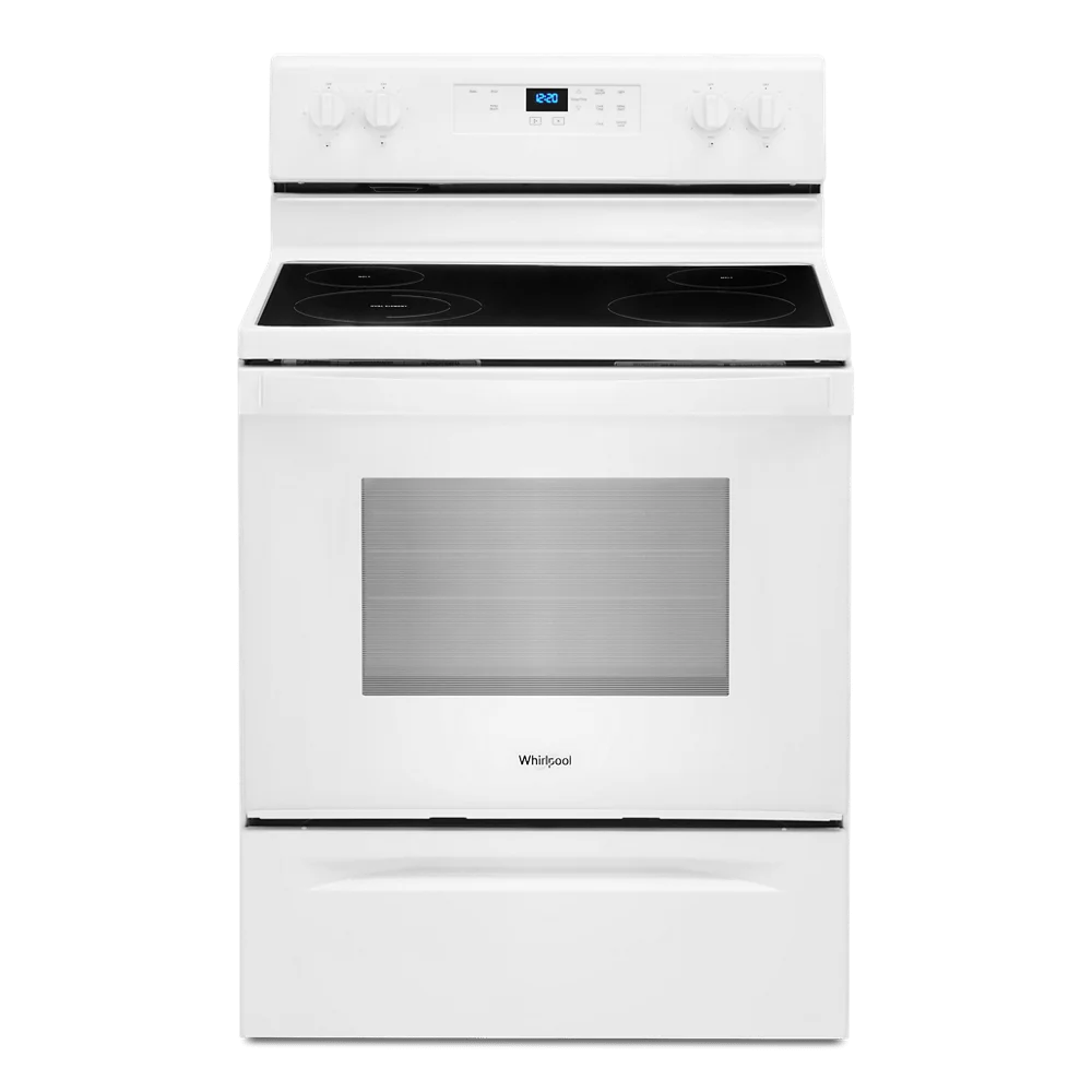 30" Wide 5.3 Cu. Ft. Free Standing Electric Range White J941259