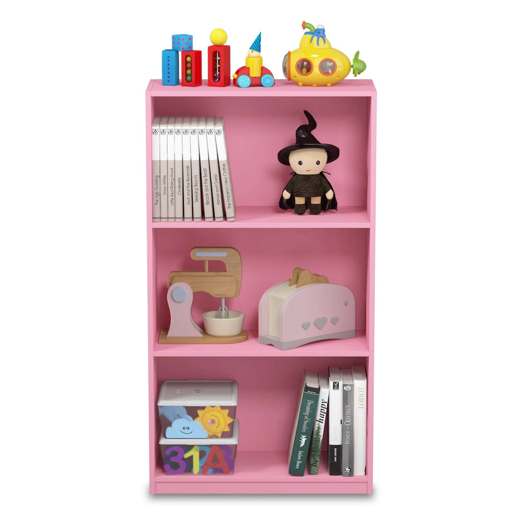 3-Tier Bookcase Storage Shelves Q92849