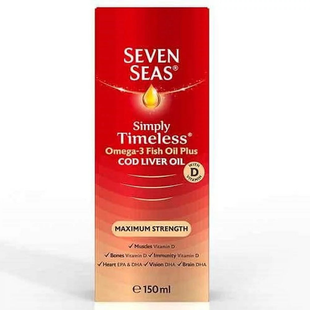 Pure Cod Liver Oil 150ml X4655