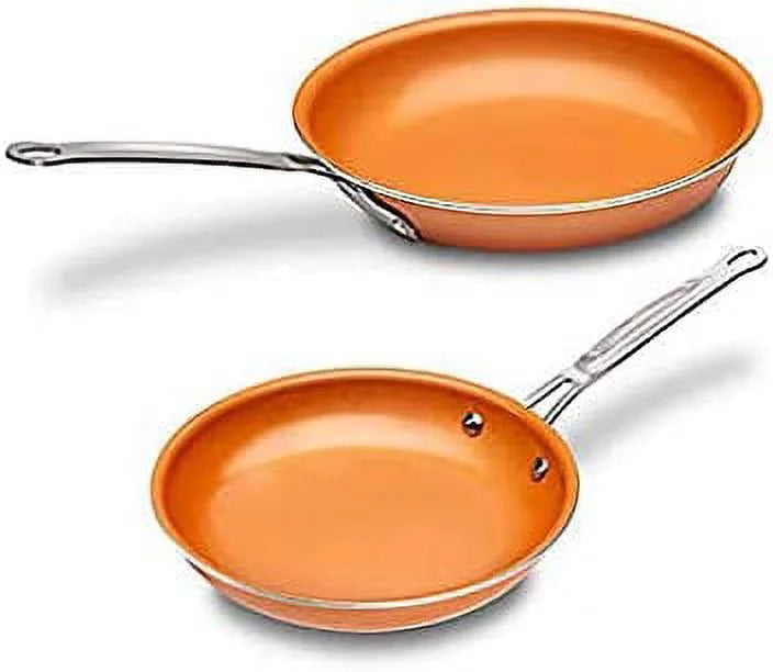 3 Pcs Nonstick Ceramic Frying Pan Cookware Set L99587