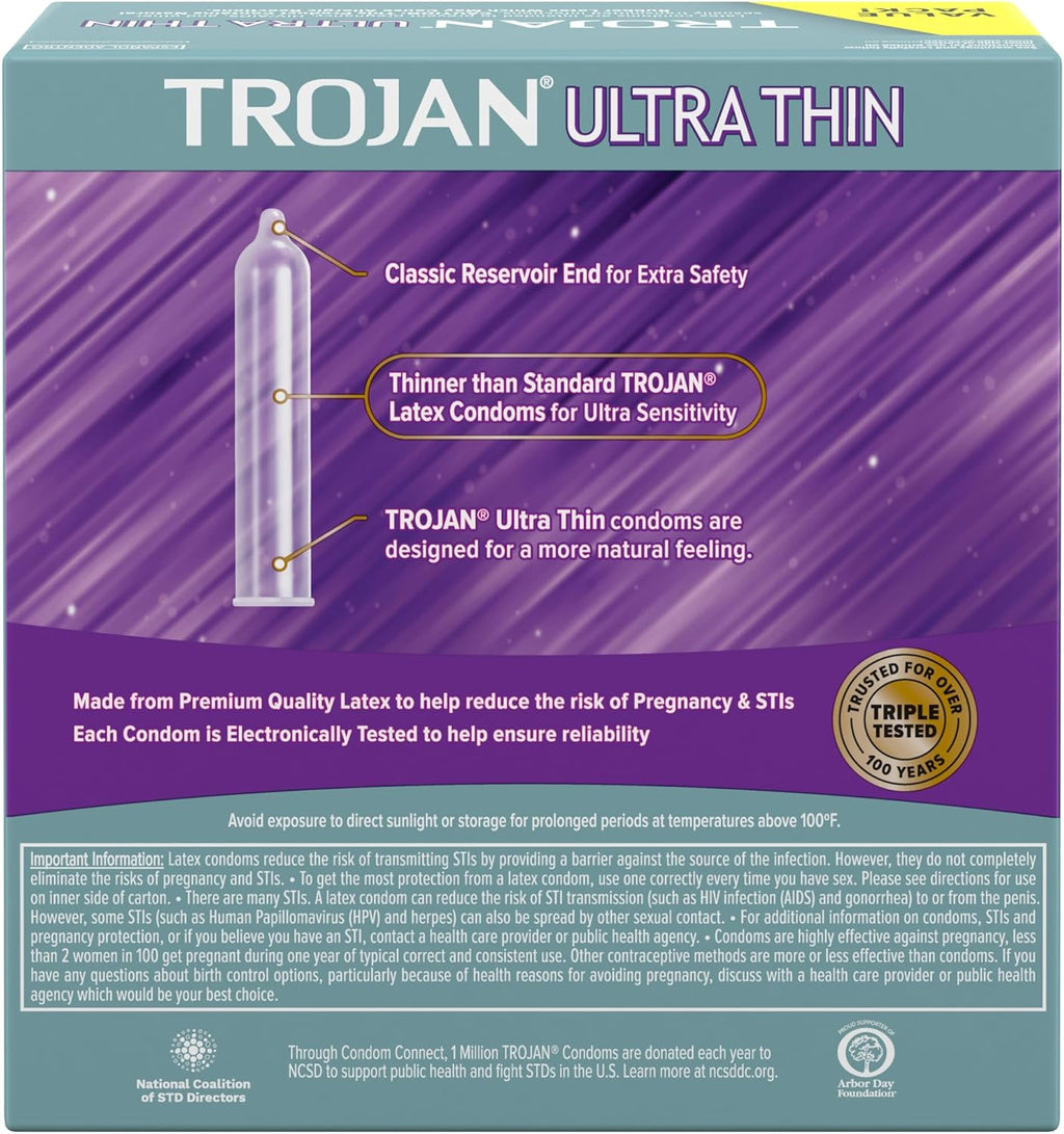 36 Count and 12 Count Condoms Value Bundle U714215