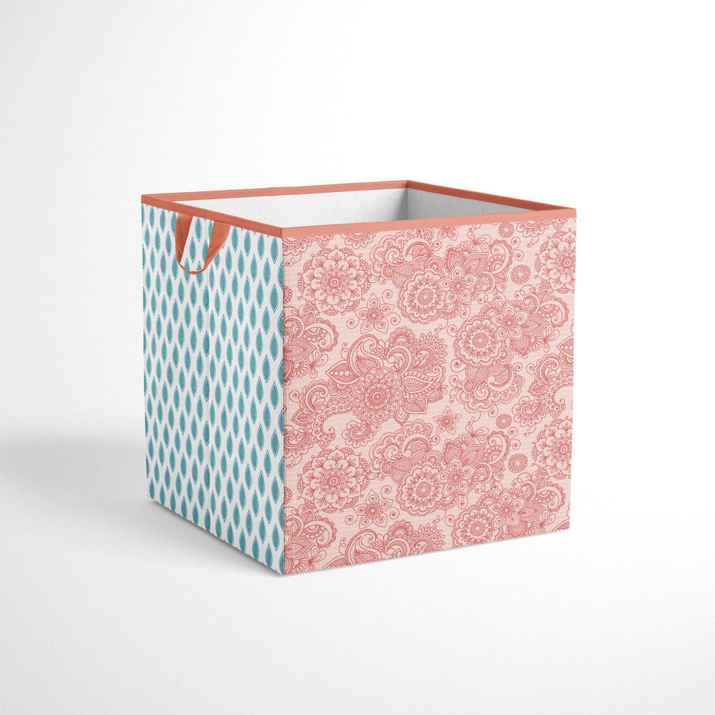 Kids Storage Laundry Hamper with Wooden Frame and Mesh Liner A518551