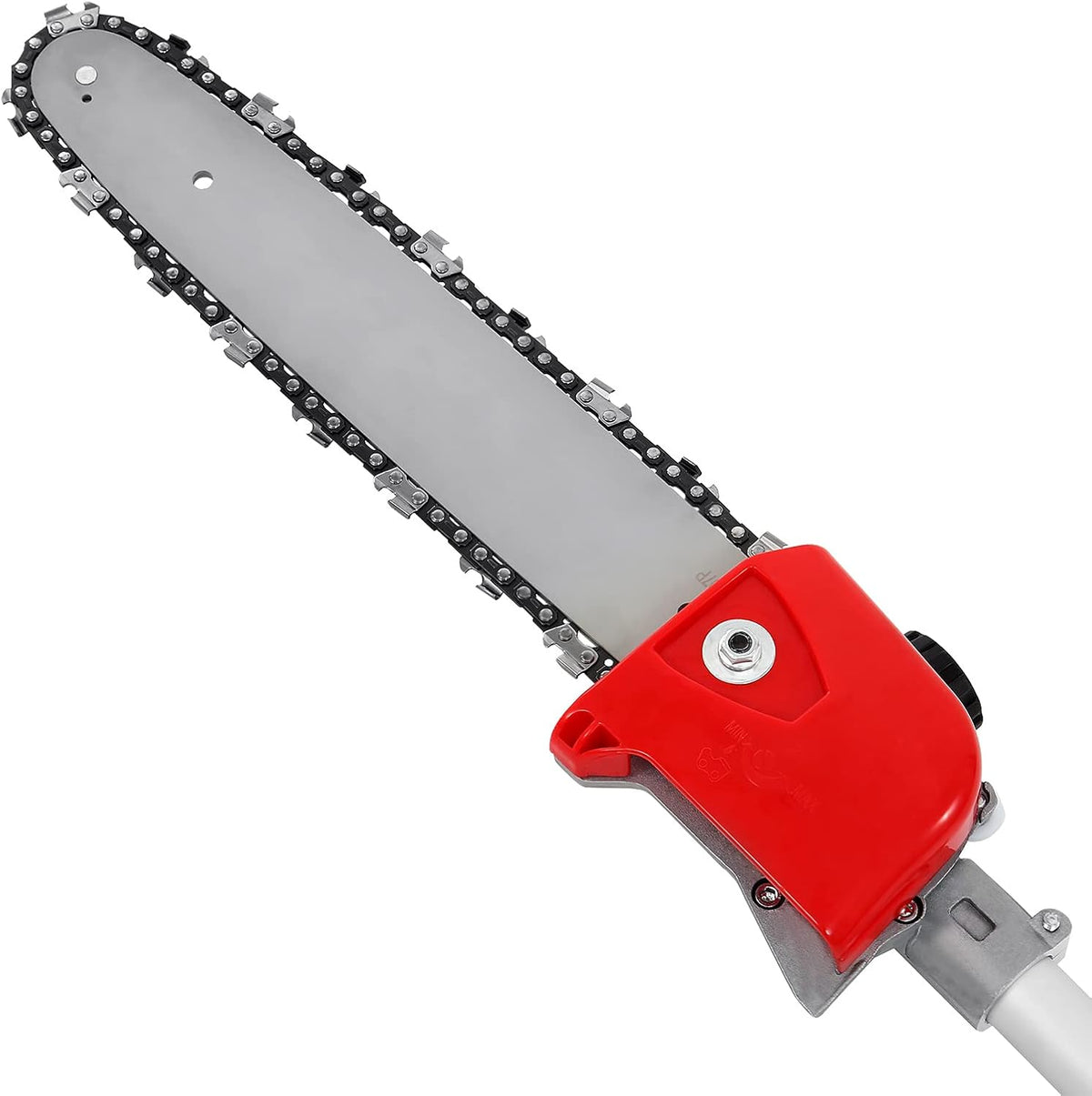 52CC 5 in 1 Gas Pole Saw Hedge Trimmer Straight Shaft Brush Cutter with Extension Pole X320