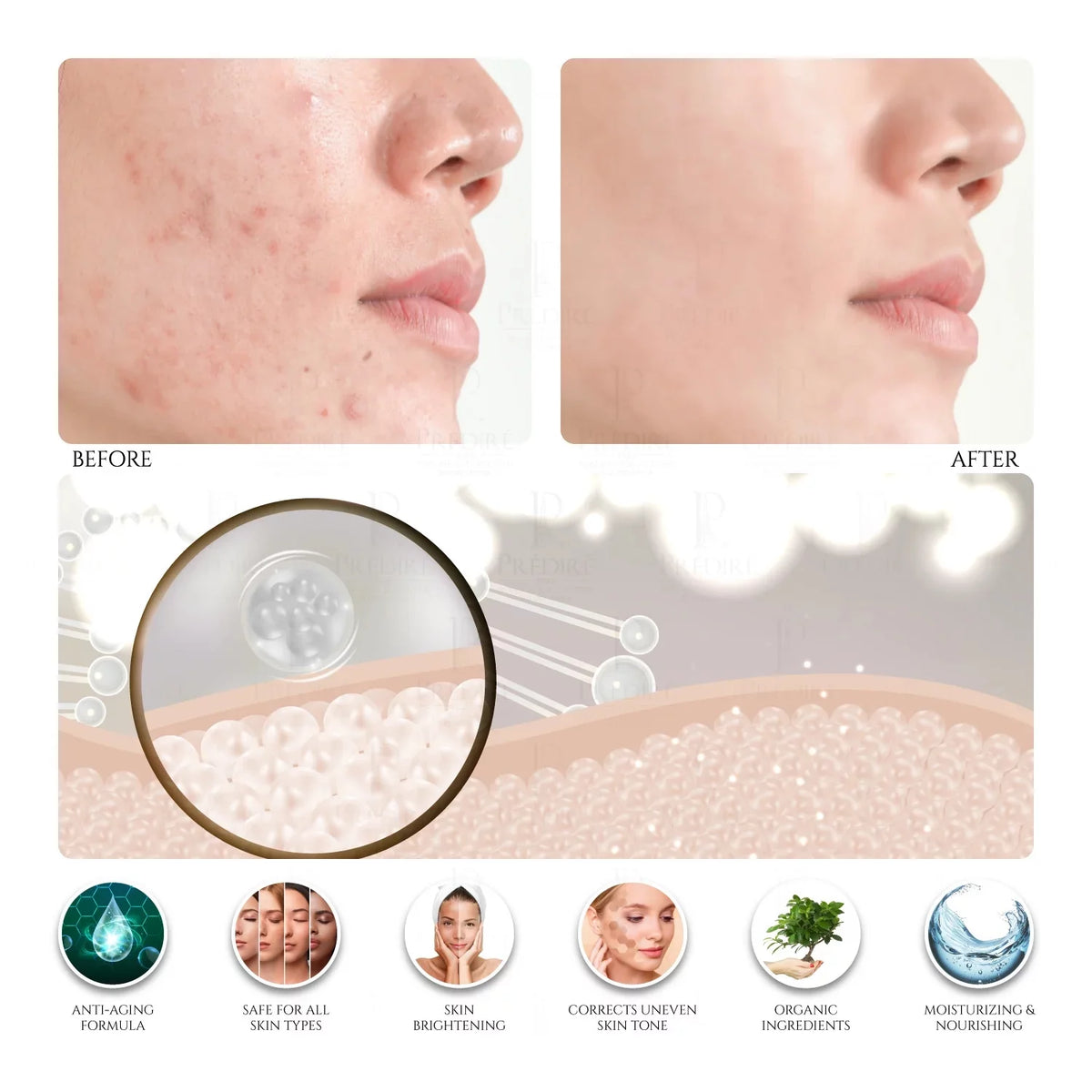 Green Tea Moisturizing Facial Mask V8827