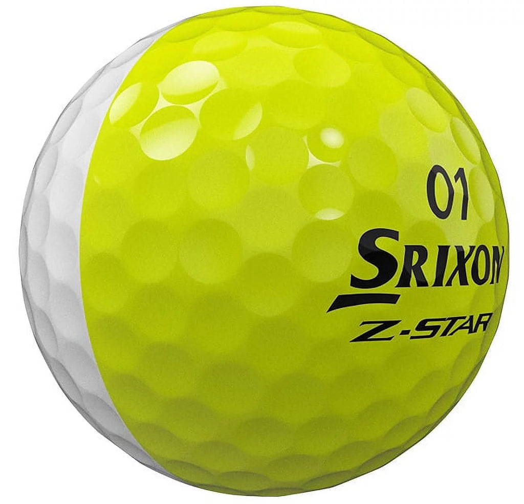 Golf Ball White-Yellow Dozen L360474