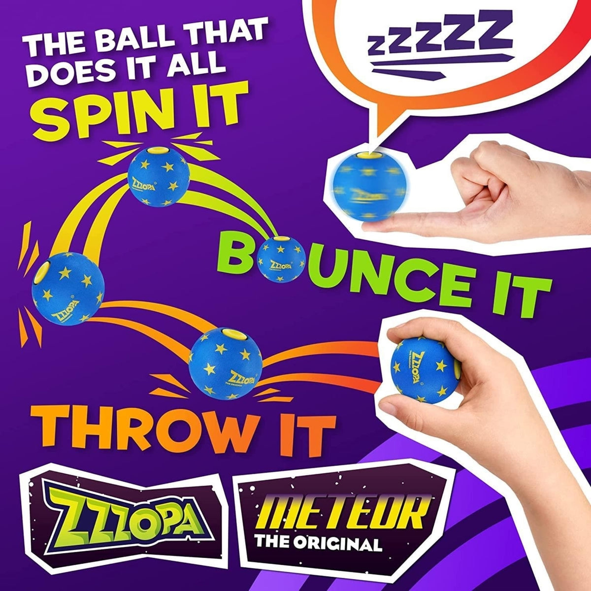 Fidget Stress Mini Ball 4pk I746542